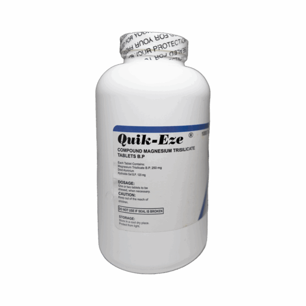 Quik-Eze (Chewable) Tablets